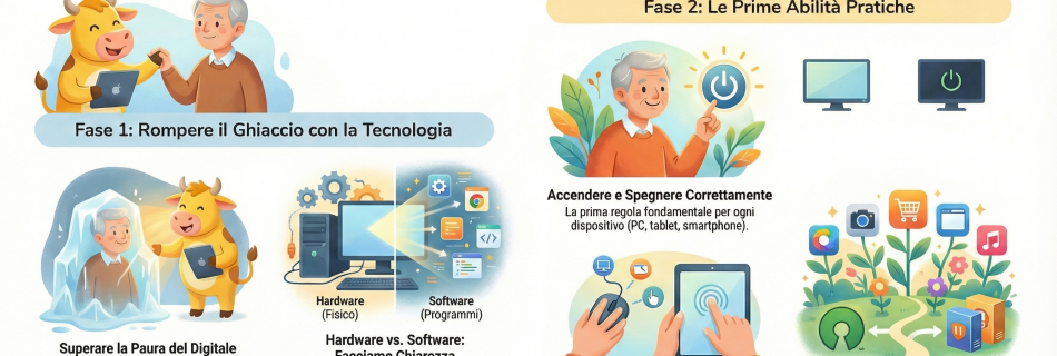 corso informatica mucca gialla digitale